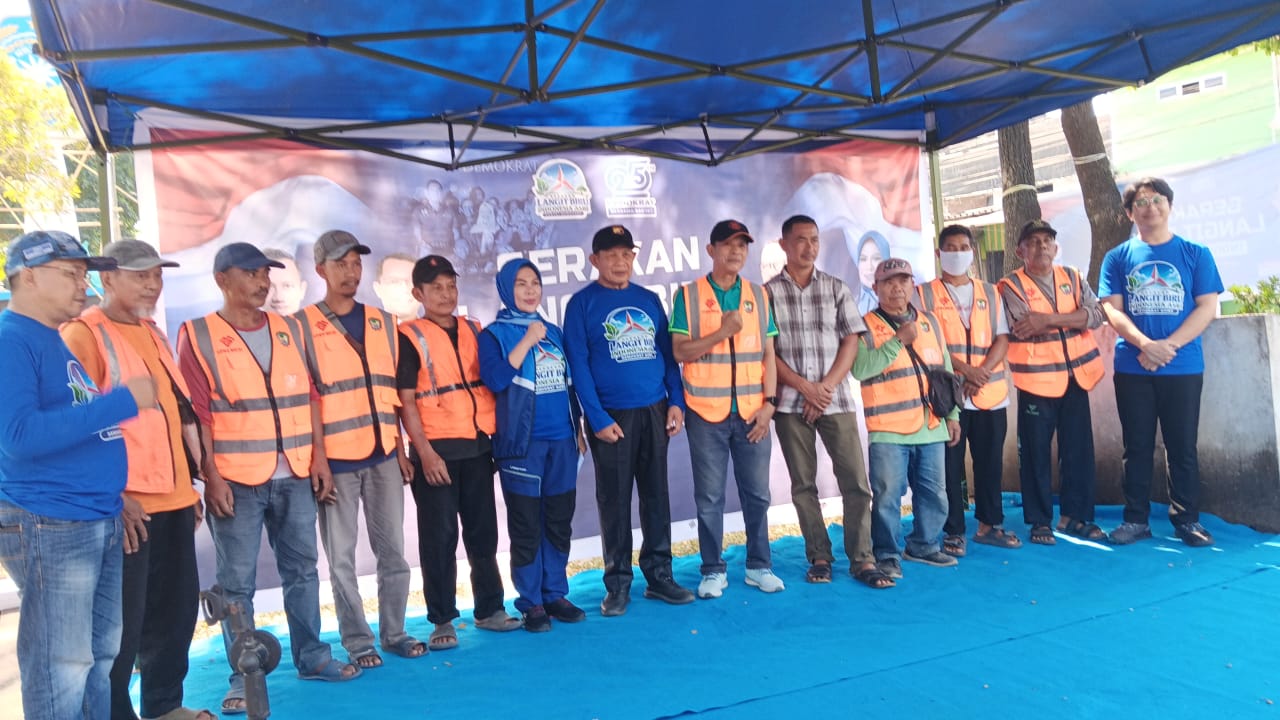 Demokrat Gowa Gandeng PKK dan Pemuda Revitalisasi Tugu PKK, Dorong Gerakan Lingkungan dari Tingkat Keluarga