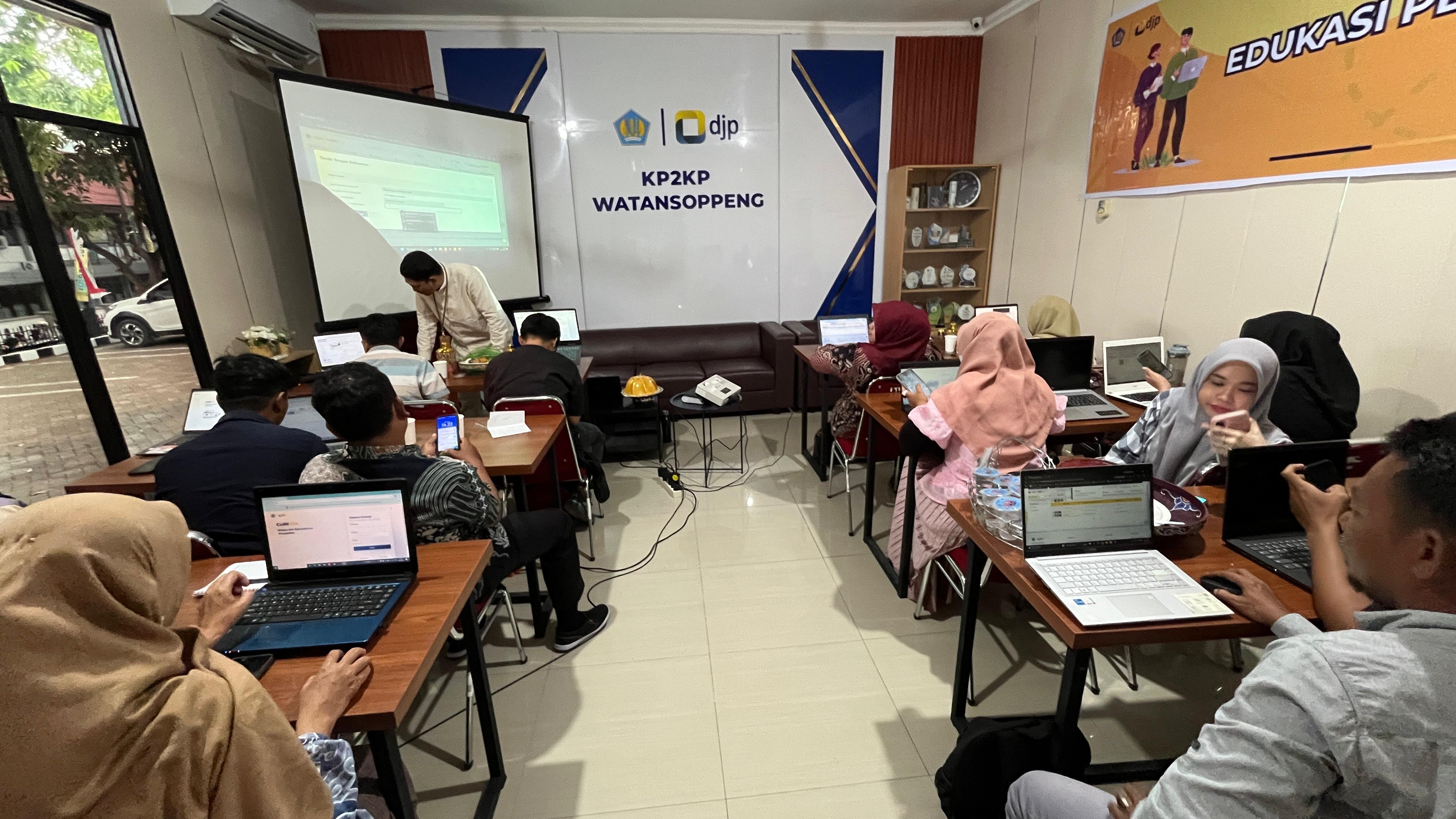 Meski Belum Beroperasi, 70 Pengurus Koperasi Merah Putih di Soppeng Dibekali Edukasi Pajak