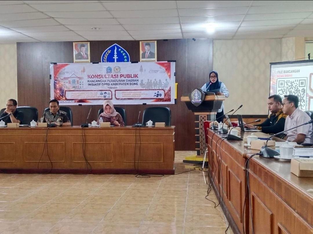 DPRD Bone Bahas Dua Ranperda Inisiatif, SPBE dan Jamsostek