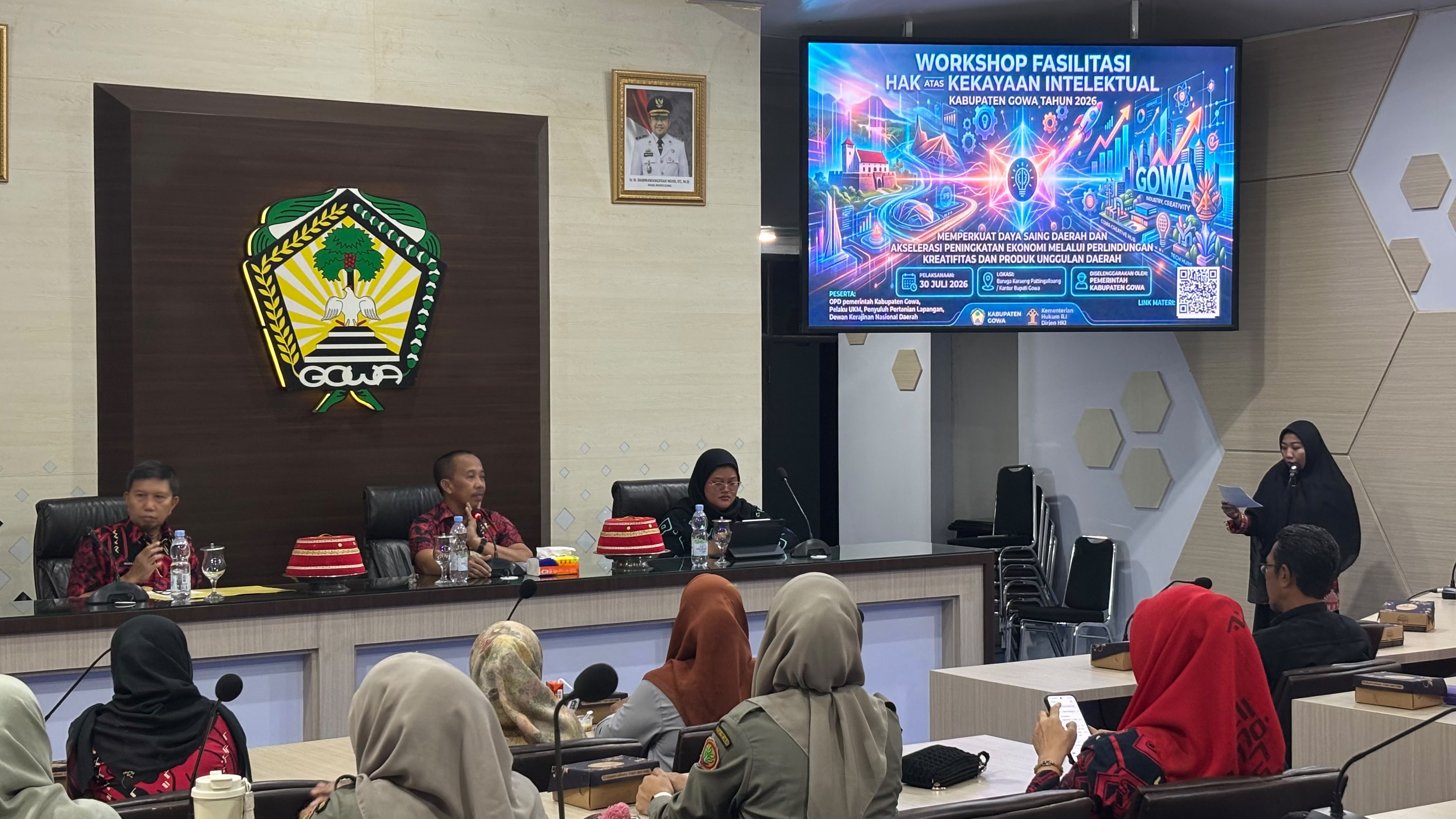 Pemkab Gowa Dorong UMKM Urus HaKI, Lindungi Merek dan Perkuat Daya Saing Produk Lokal