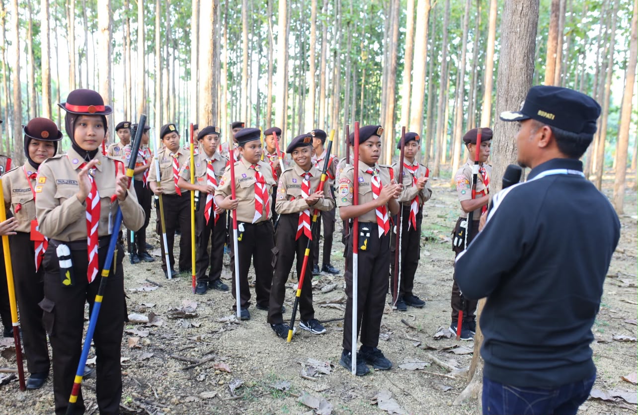 32 Pramuka Bone Siap ke Jambore Nasional, Bupati Andi Asman Turun Langsung Beri Dukungan dan Bekal