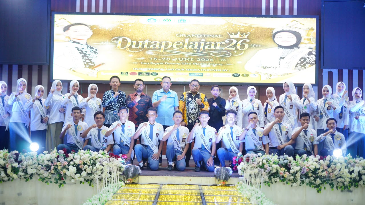 Wabup Bone Buka Grand Final Duta Pelajar 2026, Tekankan Akhlak Mulia dan Jiwa Kepemimpinan Generasi Muda dan Bahaya Judi Online