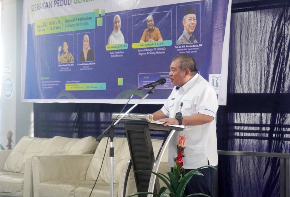 Pelindo Regional 4 Makassar Peduli Generasi Gelar Deklarasi Jaga Moralitas Bangsa