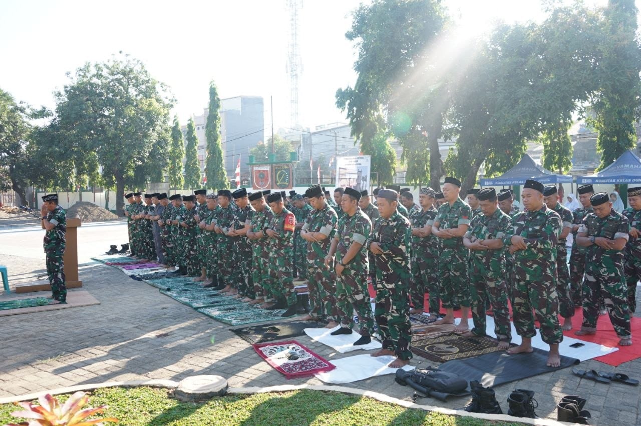 Hujan Tak Kunjung Turun, Kodim 1409/Gowa Gelar Sholat Istisqa