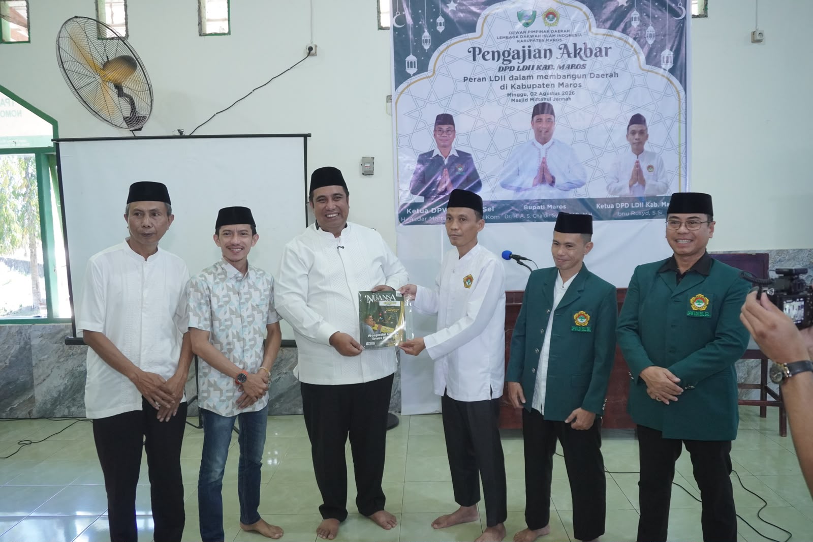 LDII Maros Tegaskan Komitmen Dukung Pembangunan Daerah, Bupati Chaidir Syam Apresiasi Program Pembinaan
