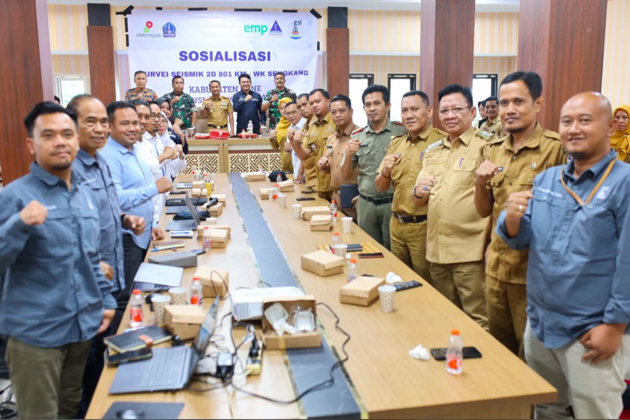 Survei Seismik 2D WK Sengkang. Bupati Bone Dukung Ketahanan Energi Nasional, Buka Peluang Investasi Bagi Kemajuan Daerah