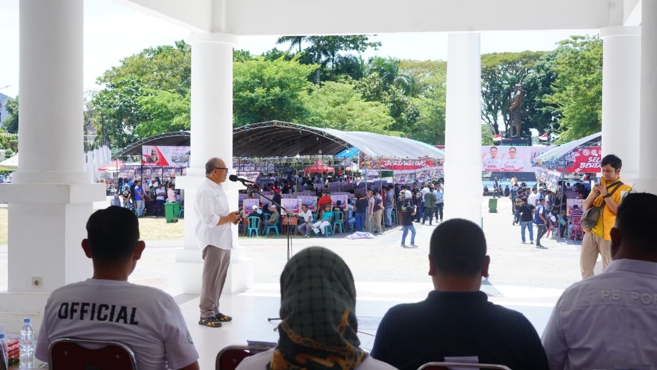 Ribuan Pebulut Domino Serbu Bone, Turnamen Nasional Dongkrak Ekonomi Daerah