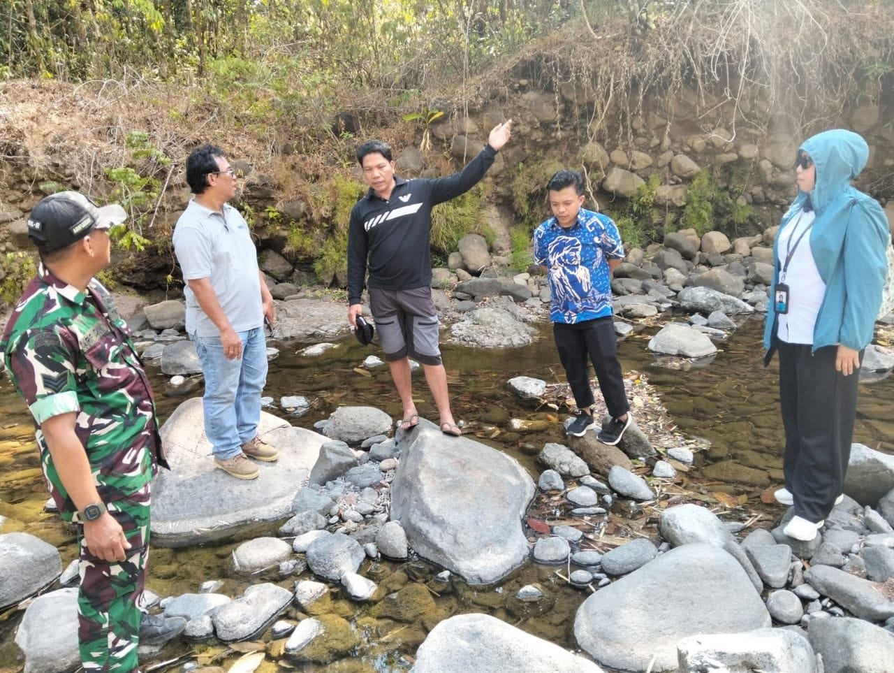 Jembatan Merah Putih Jadi Harapan Warga Parangloe, Lahan Mulai Diukur