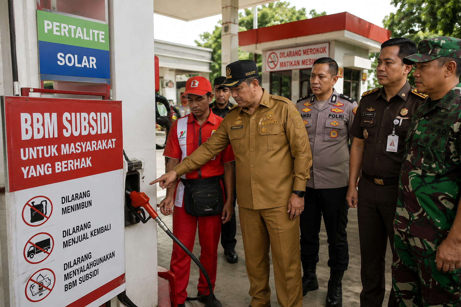 Bupati Bone Bentuk Satgas BBM Subsidi, TNI-Polri hingga BIN Turun Awasi Distribusi