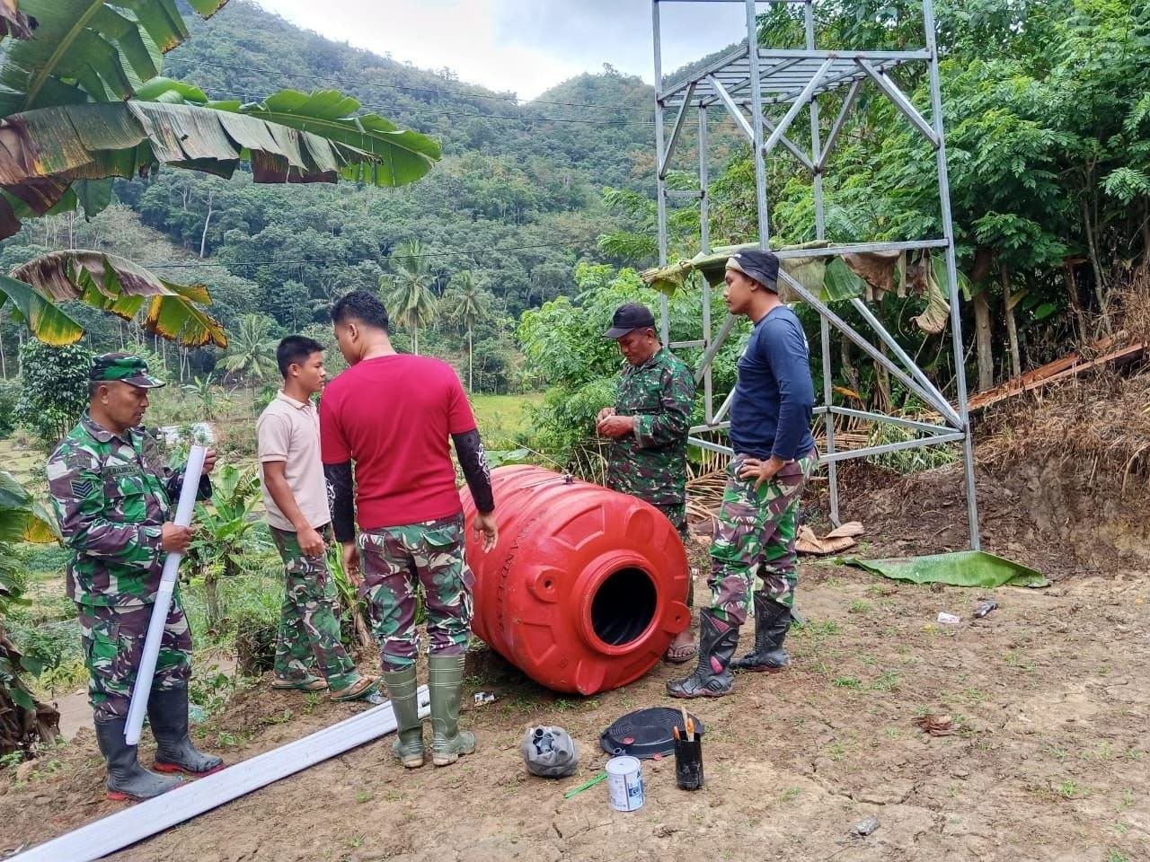 Setelah Bertahun-Tahun Bergantung pada Sumber Air Terbatas, Warga Pattuku Segera Nikmati Sumur Bor TMMD