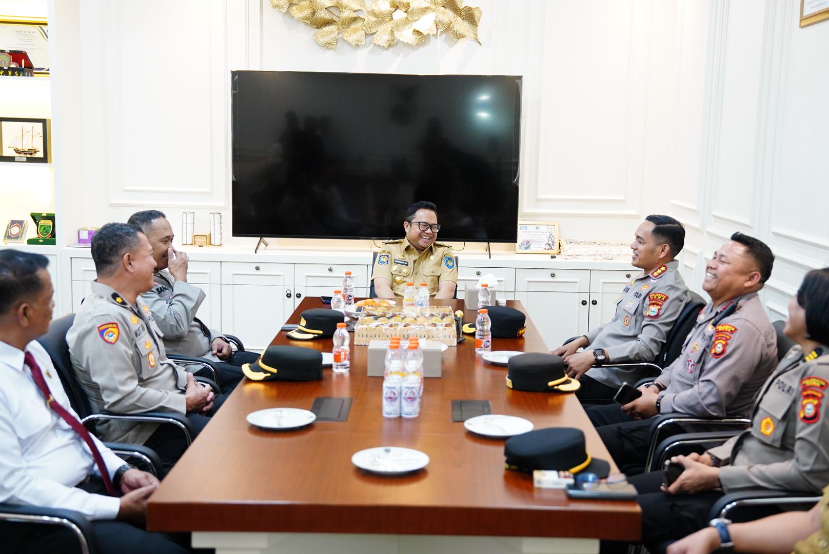 Kapolresta Baru Langsung Temui Wabup, Keamanan dan Kolaborasi Jadi Agenda Awal di Gowa